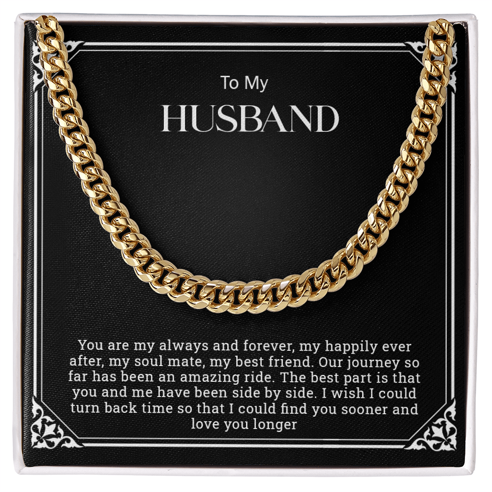 To My Husband | Cuban Link Chain
