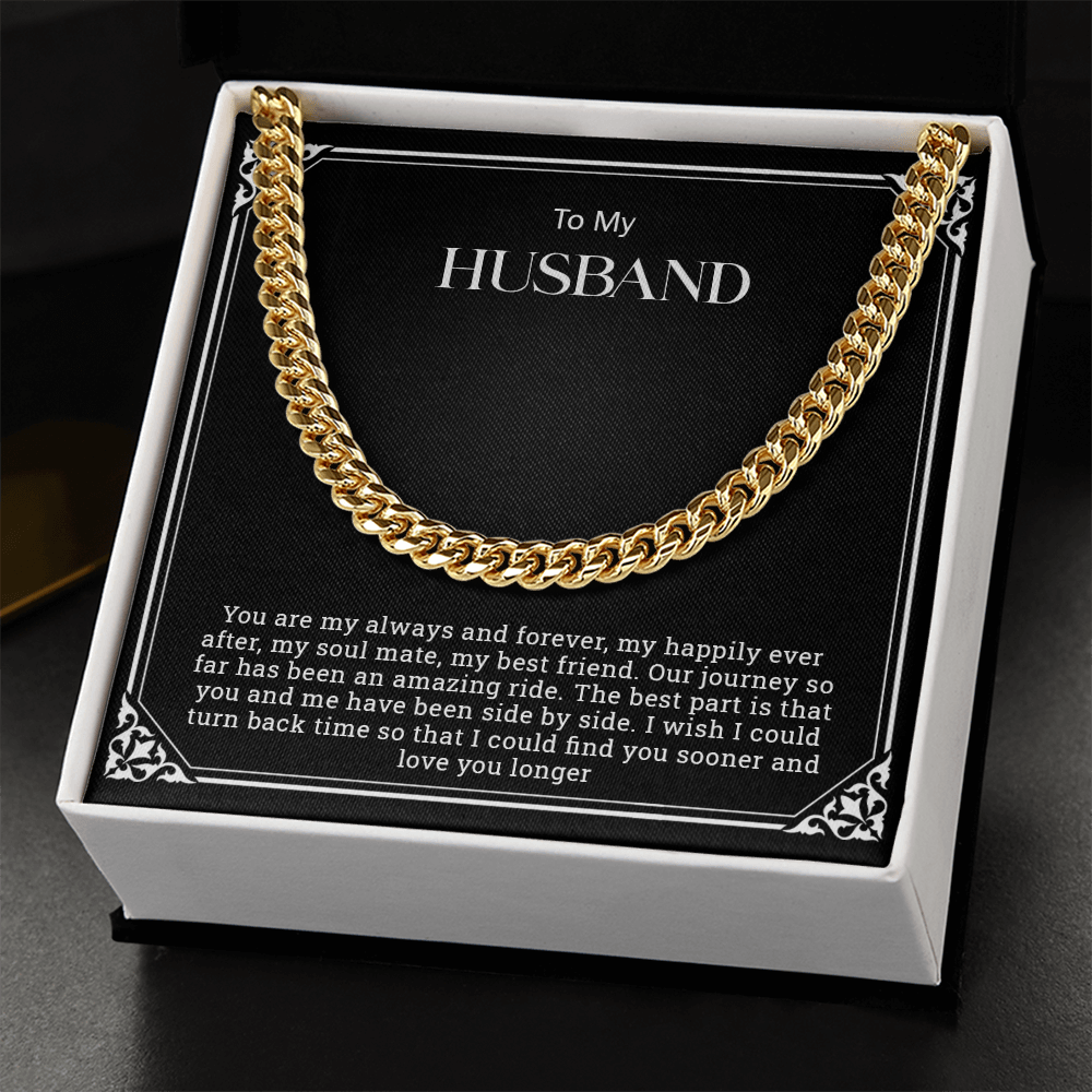 To My Husband | Cuban Link Chain
