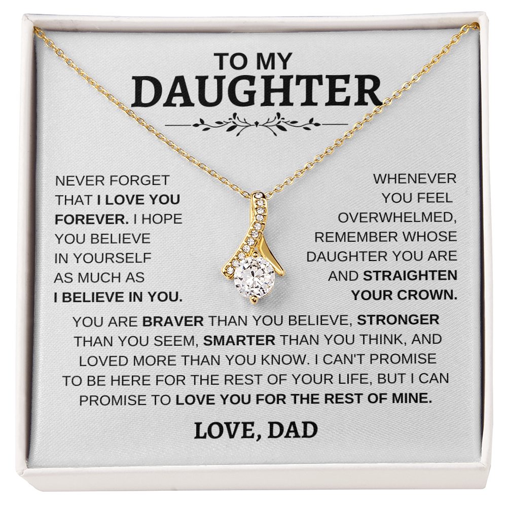 To My Daughter | Alluring Beauty Necklace