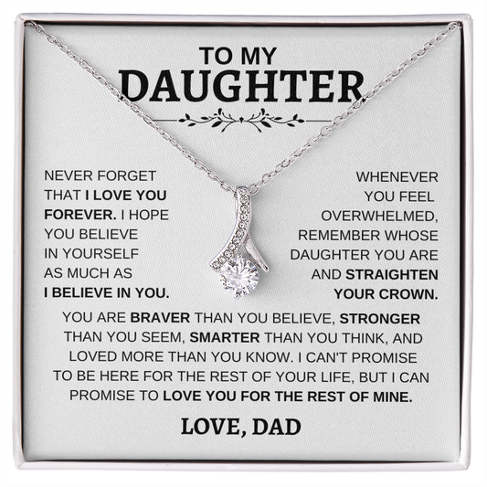 To My Daughter | Alluring Beauty Necklace