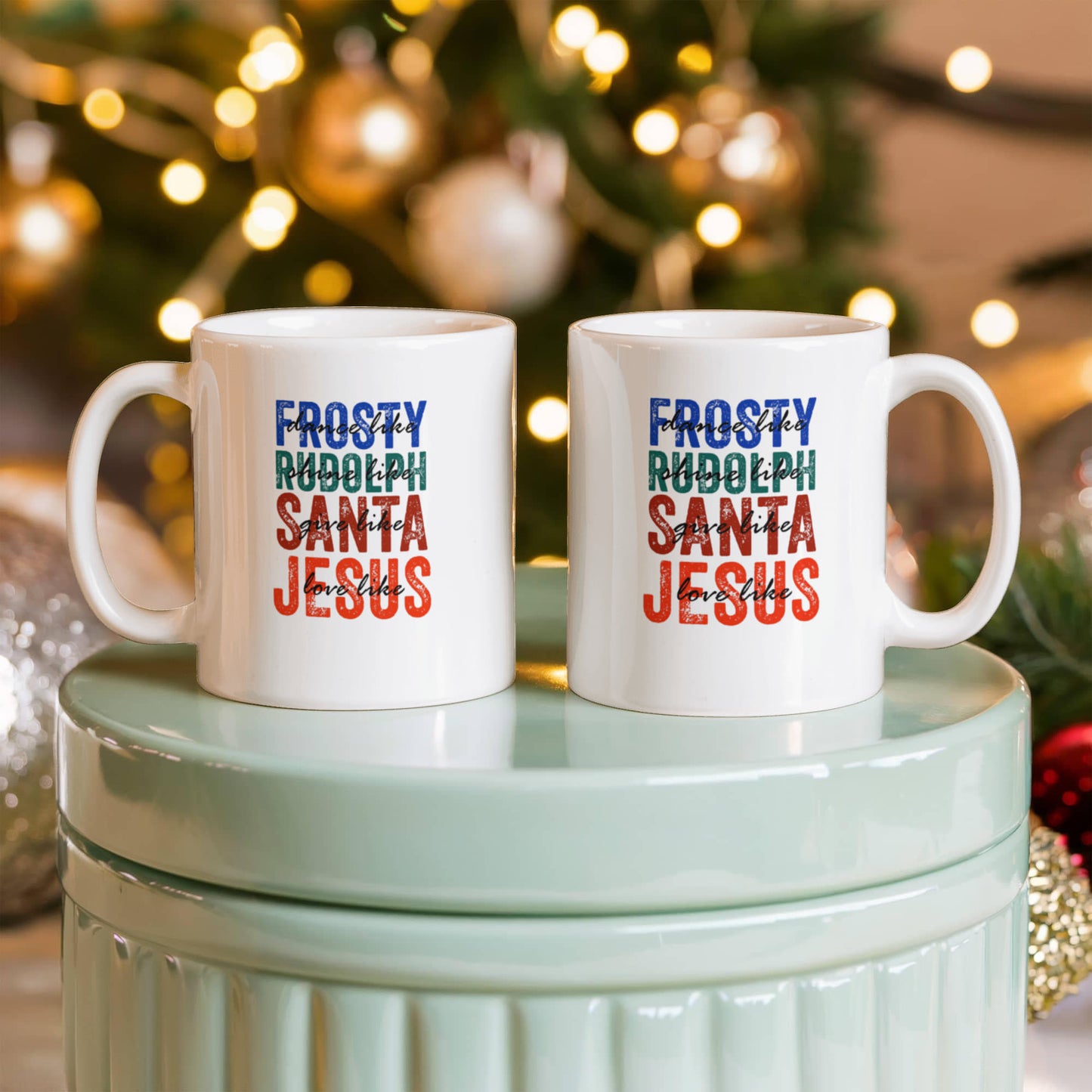 Frosty | White Ceramic Mug