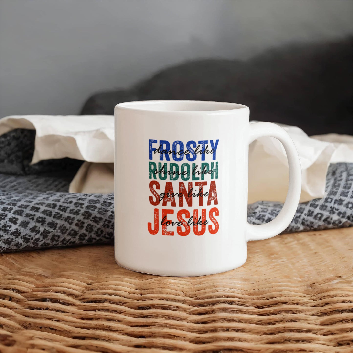 Frosty | White Ceramic Mug