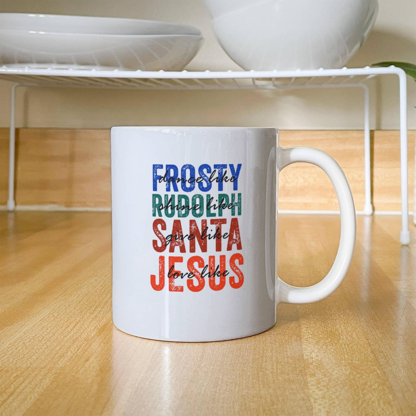 Frosty | White Ceramic Mug