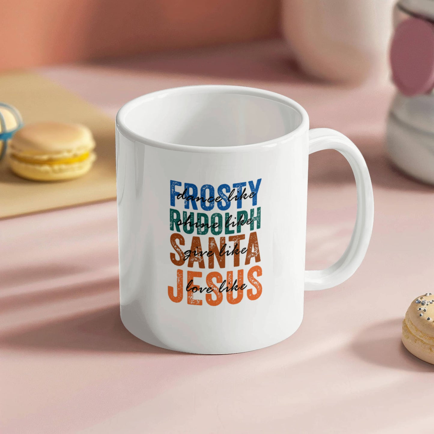 Frosty | White Ceramic Mug