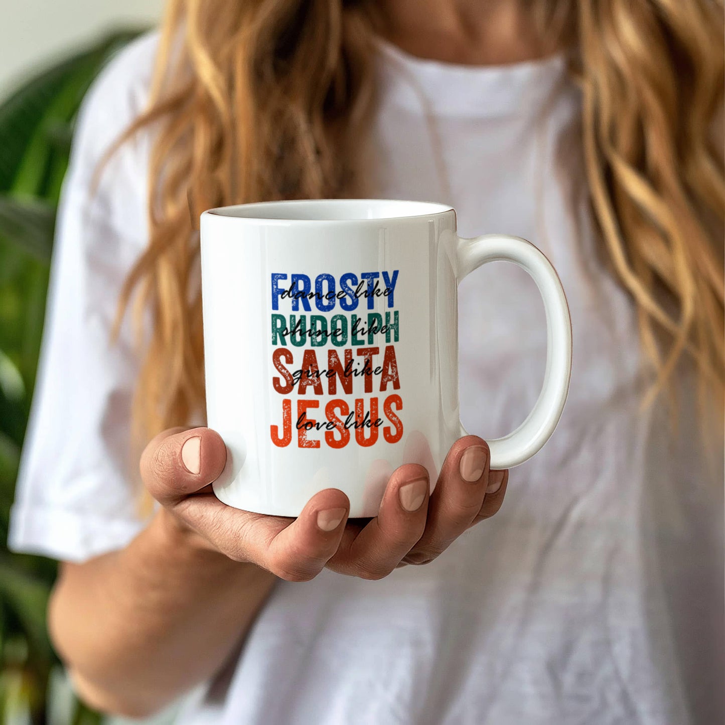 Frosty | White Ceramic Mug