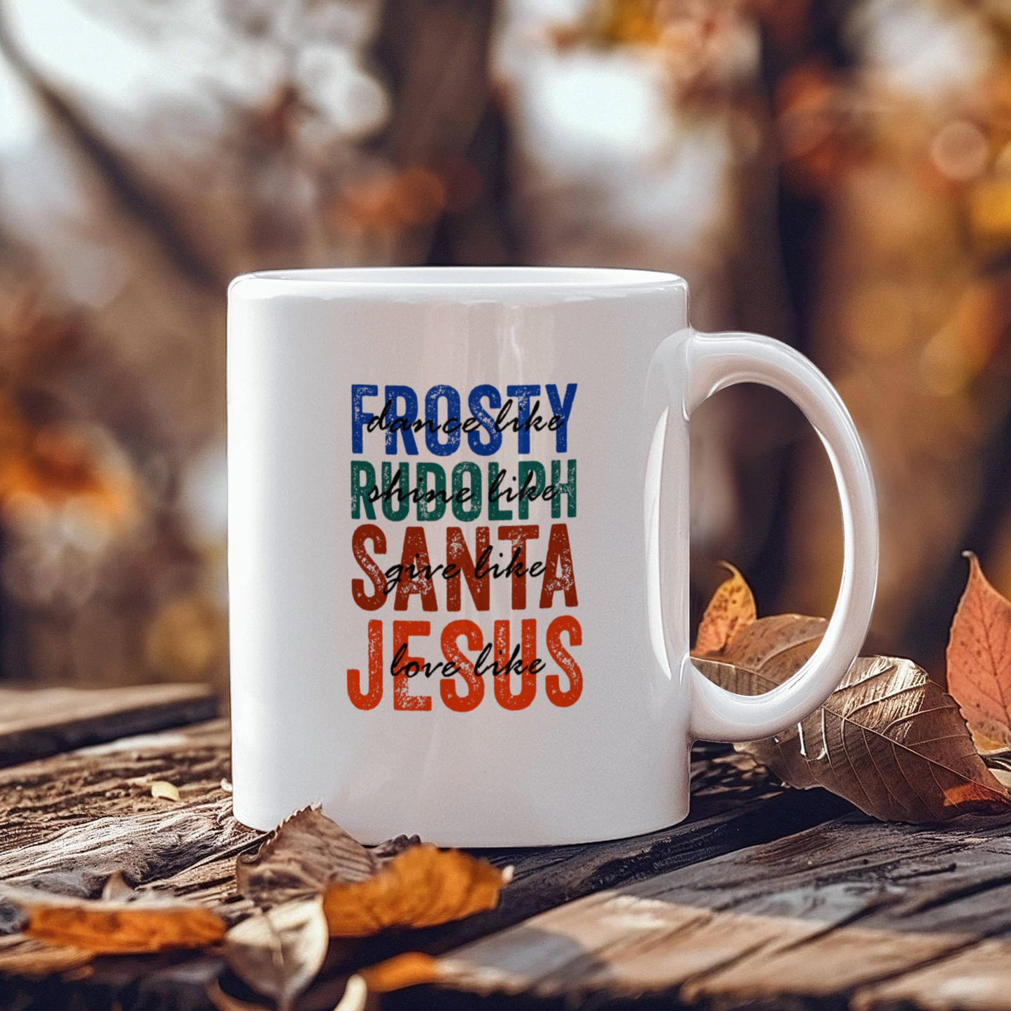 Frosty | White Ceramic Mug